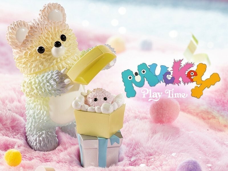 POPMART INSTINCTOY Muckey Play Time シリーズ Surprise ポップマート インスティンクトイ ムッキー ソフビ フィギュア 内袋未開封