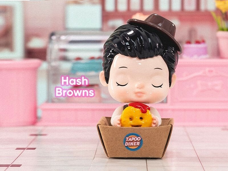 POP MART TAPOO レトロ ダイナー シリーズ Hash Browns POPMART ポップマート タプー フィギュア デザイナーズトイ 内袋未開封