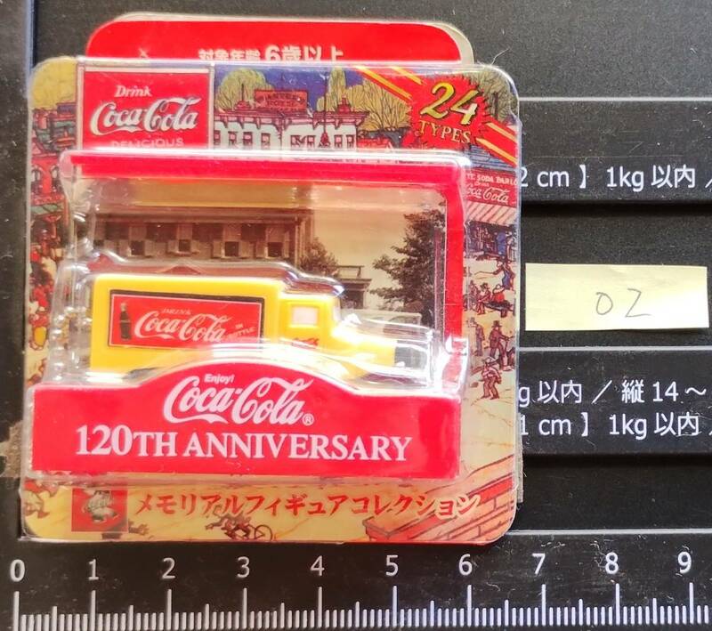 【02】コカ・コーラ Coca・Cola 120TH ANNIVERSARY 120周年 メモリアルフィギュアコレクション No.14 フォード社製ルートカー 未使用