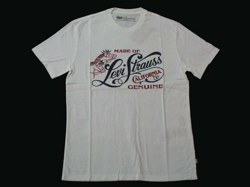 ★　LEVIS　リーバイス　Tシャツ 　新品　ホワイト　M(JAPAN SIZE)　668740093