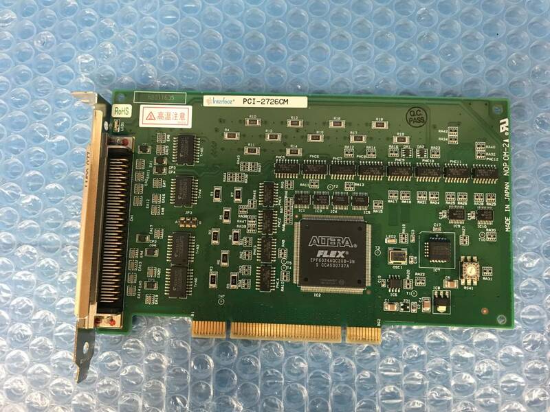 [CK19203] interface インタフェース PCI-2726CM 32/32点デジタル入出力ボード 動作保証