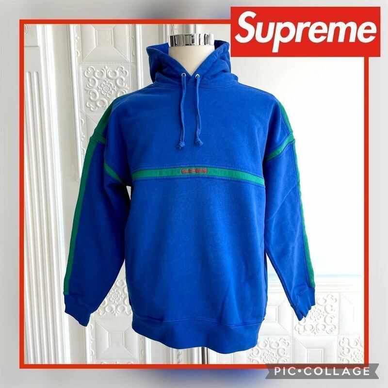 ◆新品◆Supreme Warm Up Hooded Sweatshirt Royal S シュプリーム ウォームアップ スウェットパーカー ブルー フーディー トップス 20SS