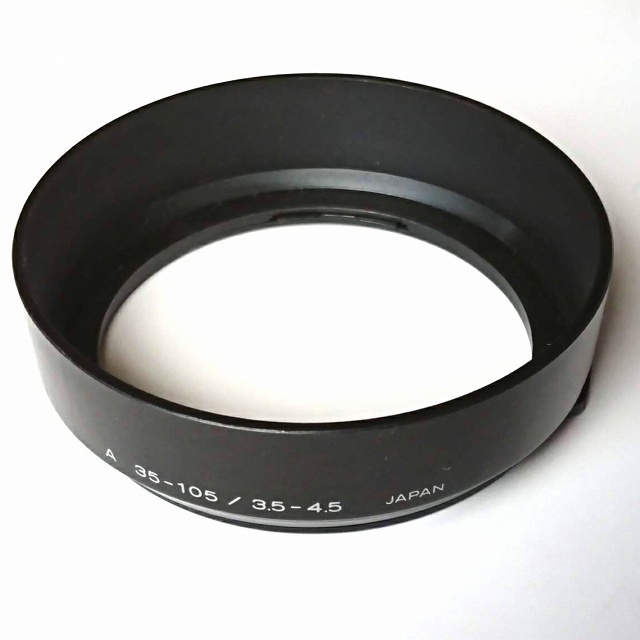 ミノルタ MINOLTA A 35-105/3.5-4.5 樹脂製 スナップ式 レンズフード