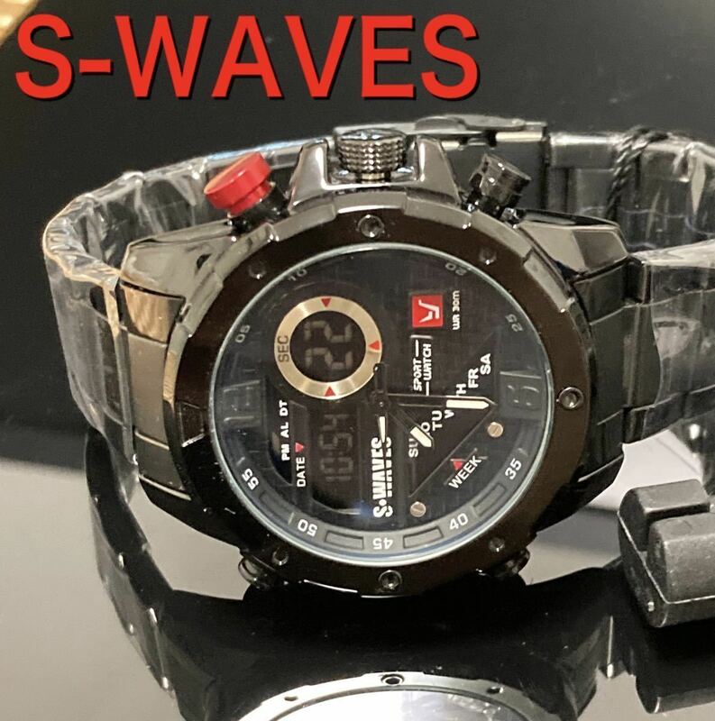 大特価セール　メンズ腕時計 防水腕時計　スーツ　サーフィン　アナログ時計　ストップウォッチ　K1786