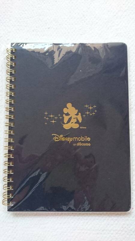 ★新品 非売品 ドコモ ディズニーモバイル オリジナルノート Disney Mobile on docomo