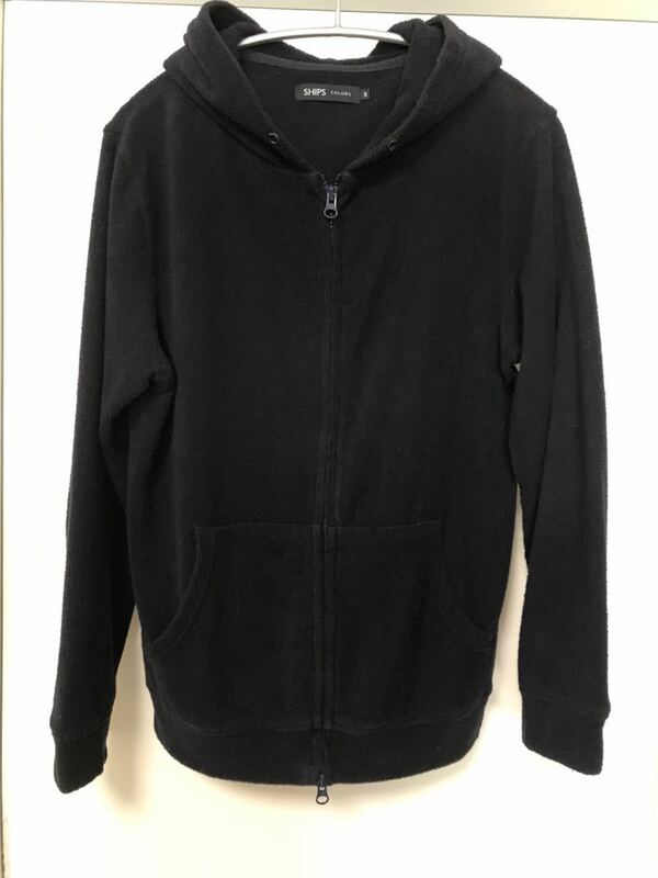 ◆【人気】SHIPS Colors シップス カラーズ/ ダブルジップパイルパーカーNAVY size S