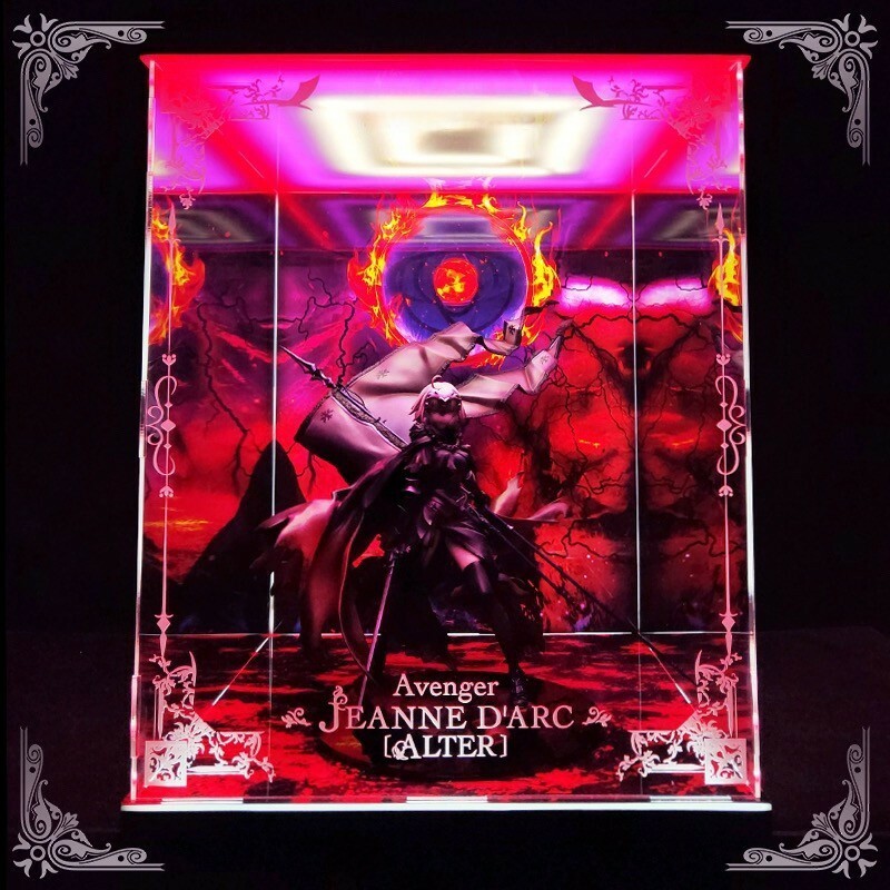 Fate/Grand Order アヴェンジャー/ジャンヌ・ダルク オルタ 1/7 アルター ☆専用☆ フィギュアケース 展示ケース LED 照明 ショーケース