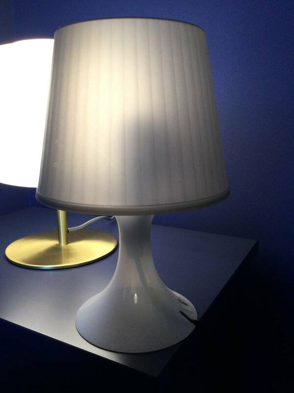 IKEA イケア LAMPAN ラムパン ライト 照明 ランプ 間接照明 廃盤 オールドイケア グレー×ホワイト デスクライト