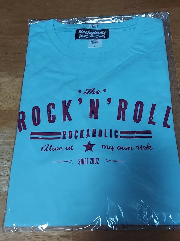 新品未使用品　THE MODS　Tシャツ　Lサイズ　ROCKAHOLIC 　ROCK'N'ROLL　廃盤商品