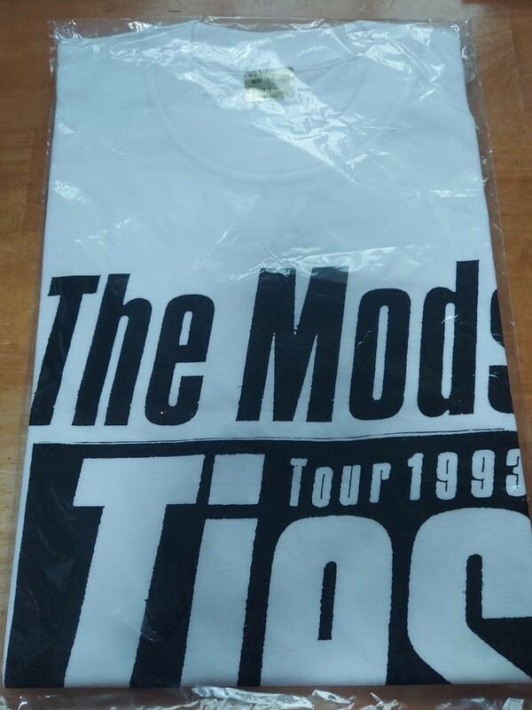 新品未使用品　THE MODS　Tシャツ　フリーサイズ　Ties tour 1993　廃盤商品