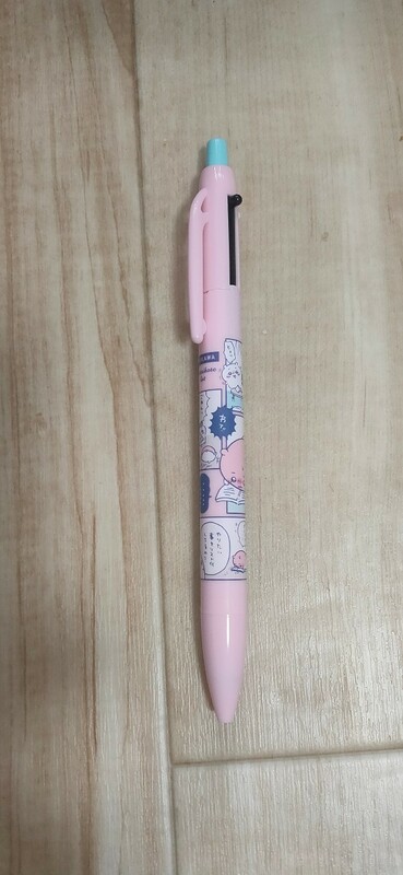 新品未使用★☆ちいかわ　シャープ＆2色ボールペン赤＆黒 ピンク シャープ0.5mm ボールペン0.7mm同梱可能