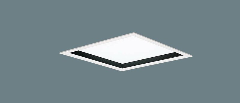 パナソニック　天井埋込型　LED（電球色）一体型LEDベースライト　乳白パネル深枠（黒）スクエアタイプ／パネル付型　XL574PHTJ LA9　50