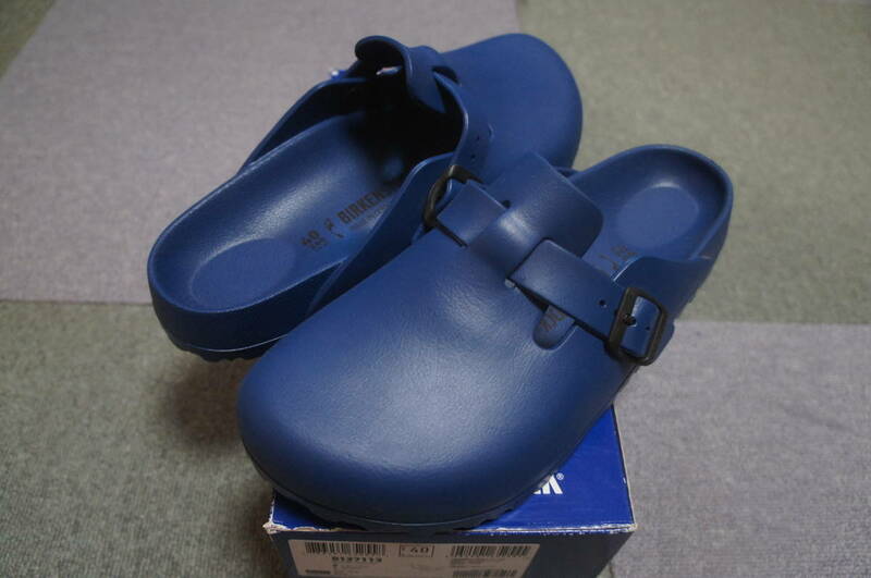 新品 送520円 生産終了 完売モデル デットストック ビルケンシュトック BIRKENSTOCK ボストン EVA ネイビー