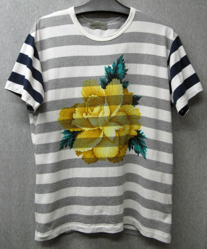 Yohji Yamamoto pour HOMME Water Lily Flower Tee 3 （ 希少 レア 花 ヨウジヤマモト プールオム 睡蓮 Tシャツ 3 アーカイブ ワイズ