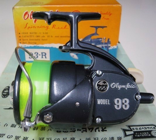 ■★オリムピック釣具店・MODEL 93★■ネイビー・右手捲式