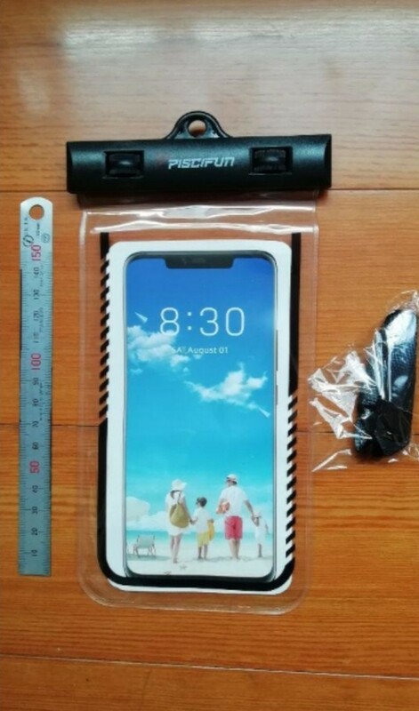 新品未使用 防水 スマートフォンケース スマホ 携帯 IPX8 アウトドア キャンプ 海水浴 