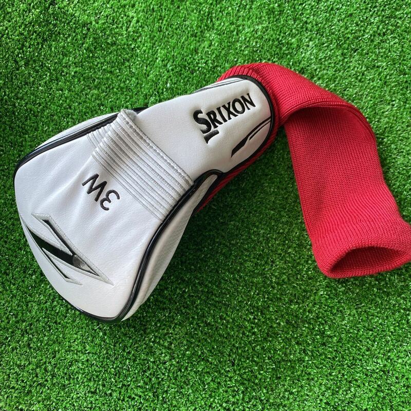 SRIXON スリクソン Z シリーズ FW 3 白 凡用タイプ ヘッドカバー 即決 送料300円