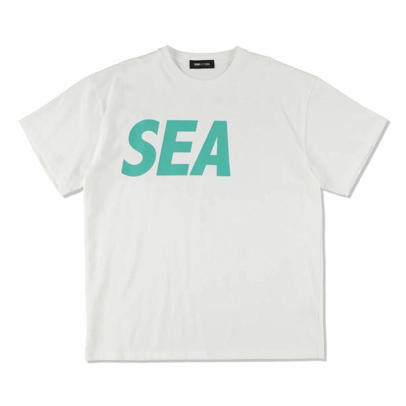 【良品】【送料最安360円】 WIND AND SEA ウィンダンシー SEA S/S TEE Tシャツ カットソー 半袖 WHITE MINT ホワイト 白 即決早い者勝ち