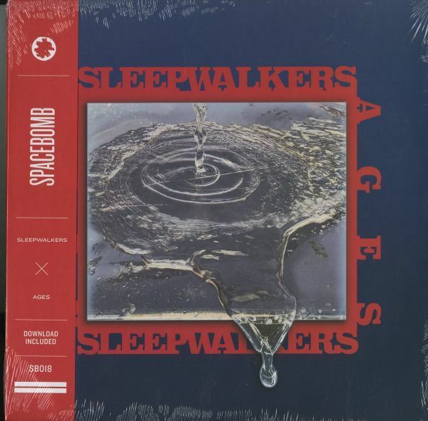 新品未開封！US2019年プレスLP Sleepwalkers / Ages【Spacebomb SB018】US Indie インディーロック Indie Rock American Nights