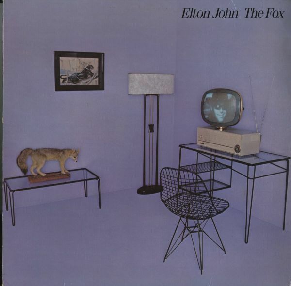 USオリジナルLP！Elton John / The Fox 81年【Geffen GHS 2002】エルトン・ジョン Tom Robinson Elton's Song SSW 80's Pops