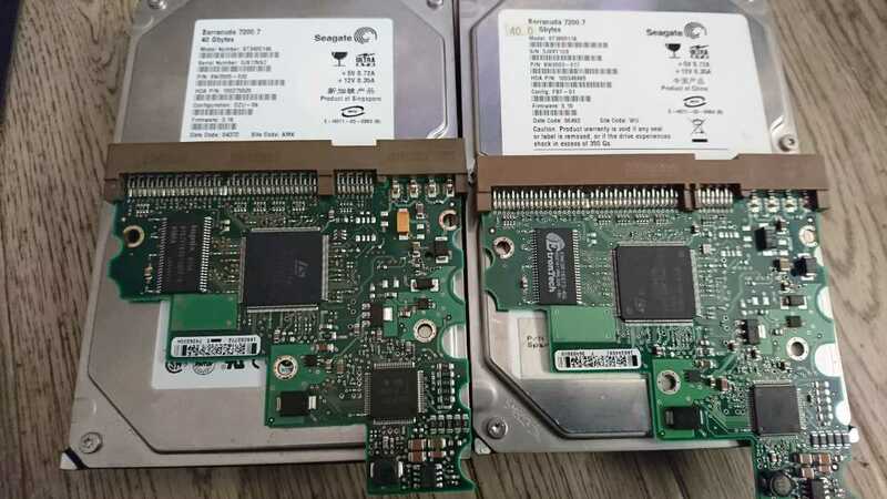 Seagate ST340014A/ST380011A Barracuda7200.7 【40GB ATA】の基盤2枚