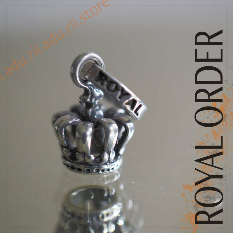 ロイヤルオーダー ROYAL ORDER ペンダントトップ SP16 Tiny FDL Crown 王冠 クラウン チャーム シルバー SV 925 アクセサリー ジュエリー