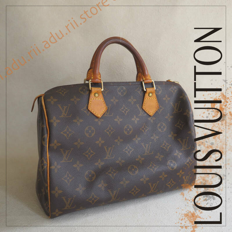 ルイヴィトン LOUIS VUITTON モノグラム スピーディ30 ハンドバッグ ボストンバッグ 旅行カバン トラベルバッグ トラベル ブランド