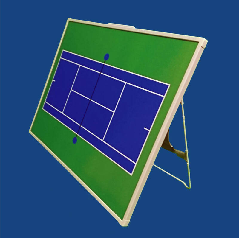 作戦ボード　テニス　NEWカラー　Mサイズ　横型