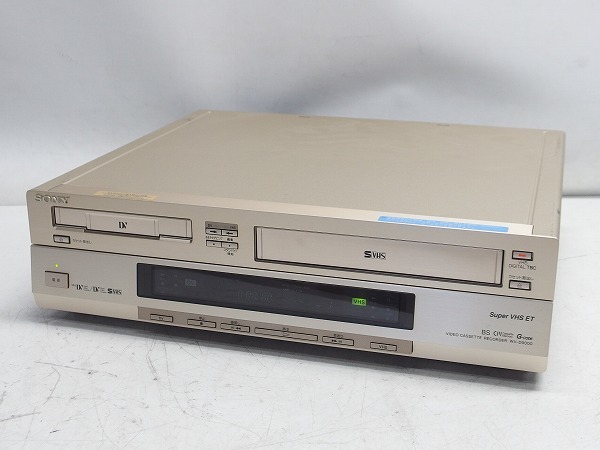 SONY WV-D9000 DV/S-VHSレコーダー ビデオデッキ *385316