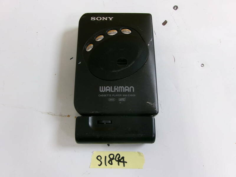 (S-1894)SONY カセットプレーヤー WM-EX909 動作未確認 現状品