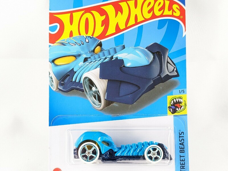 US版 ホットウィール スカルクラッシャー ブルー Hot Wheels Skull Crusher Street Beast L2593 HCW75