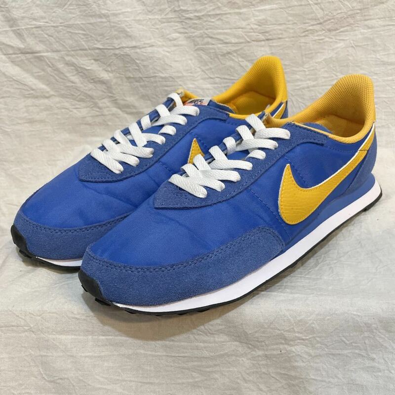 NIKEナイキ ワッフル トレーナー2Medium Blue 復刻スニーカー サイズ27.0cm 青黄