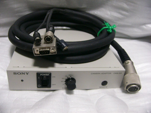 ★美品★ SONY カメラアダプタ CMA-D3 + 専用ケーブル