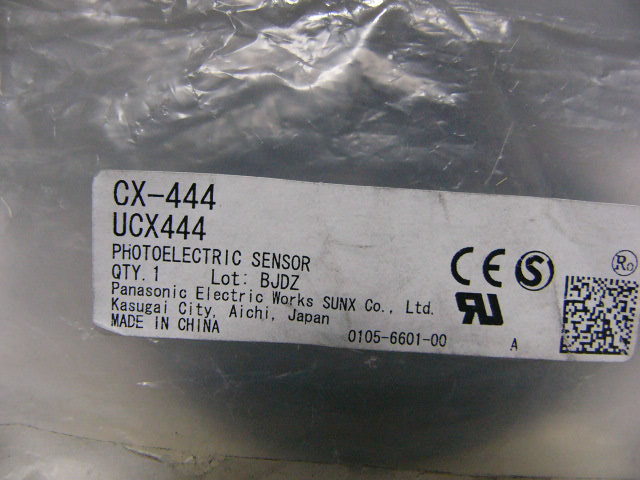 ★未使用★ Panasonic CX444/UCX444 小型ビームセンサ[アンプ内蔵]