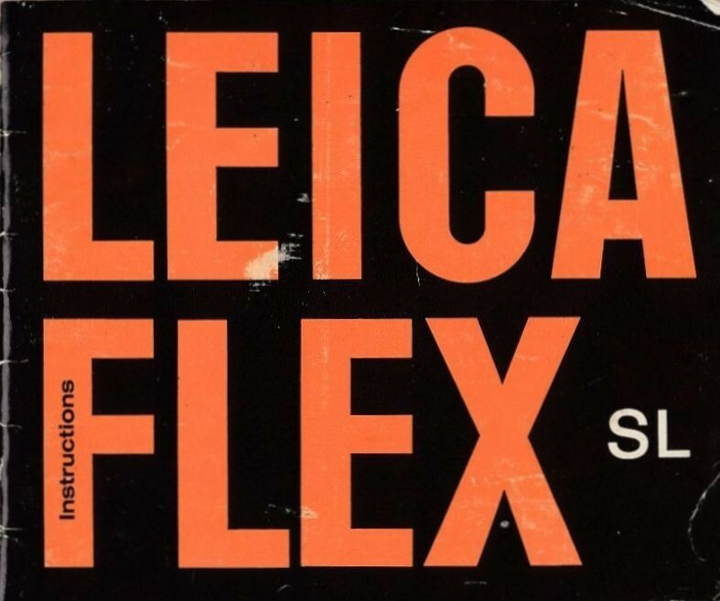 ライカ Leica FLEX SLの 取扱説明書/英語版/オリジナル版(中古)