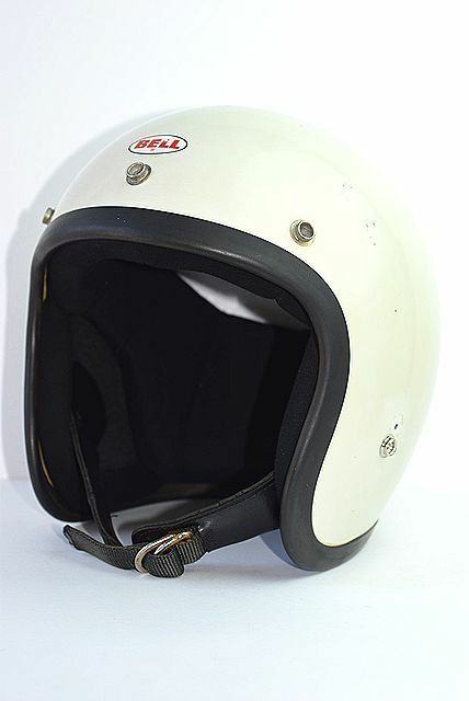 リペア済み！ 1970’s BELL R-T ビンテージ ジェット ヘルメット 白 ホワイト オリペン 検 ボバー 500TX ブコ BUCO ハーレー トライアンフ
