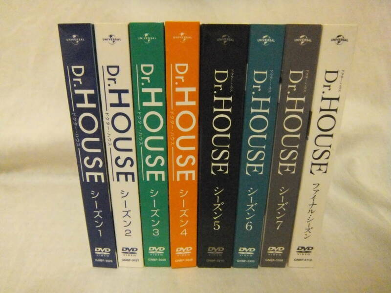 DVD 『Dr.HOUSE ドクター ハウス』 全巻セット シーズン１～ファイナル