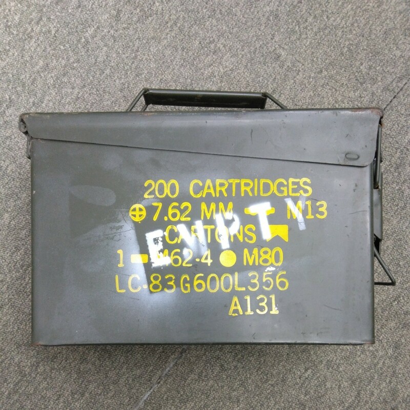 アーモ 弾薬箱 アンモボックス 米軍 ミリタリー　放出品　軍　M60 M73