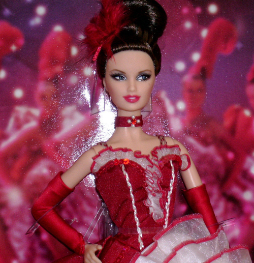  【Barbie】ムーラン・ルージュ バービー (ゴールドラベル)2011世界中でわずか 5.500 ユニット 