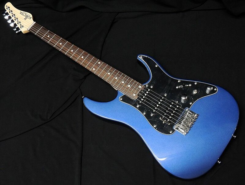 SCHECTER OL-BH-FXD DBM Deep Blue Metallic シェクター ストラトキャスター タイプ エレキギター ディープ ブルー メタリック