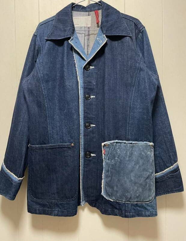 Levi'sリーバイスred loopデニムカバーオール ジャケットL