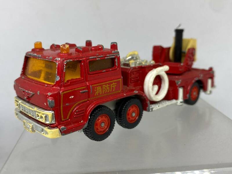 トミカ DANDY ダンディー 消防車 AERIAL LADDER FIRE TRUCK はしご車 No.25 ジャンク カスタムベース