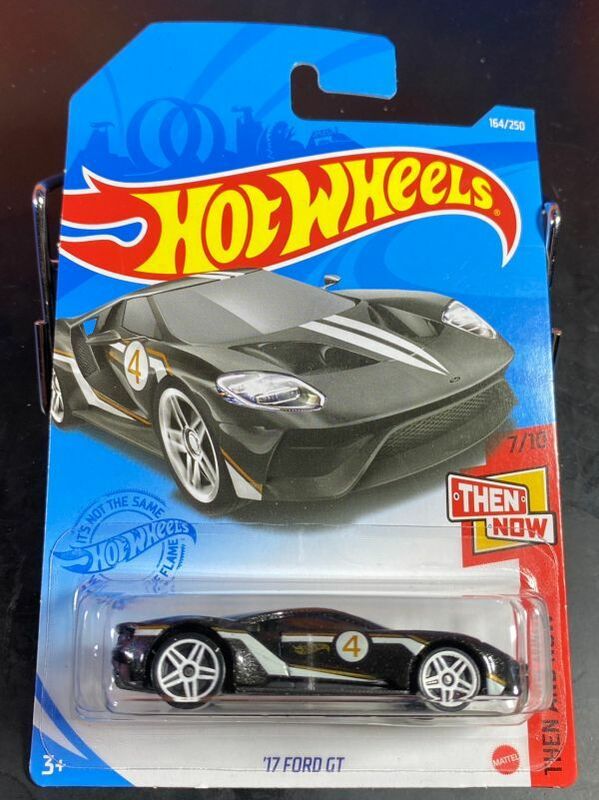 ホットウィール HOTWHEELS 17 FORD GT フォード フォードGT 黒 4