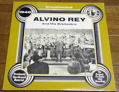 未開封 Alvino Rey And His Orchestra Uncollected 1946 - LP/40s,BIG BAND,How High The Moon,Bumble Boogie,Hindsight Records,1978