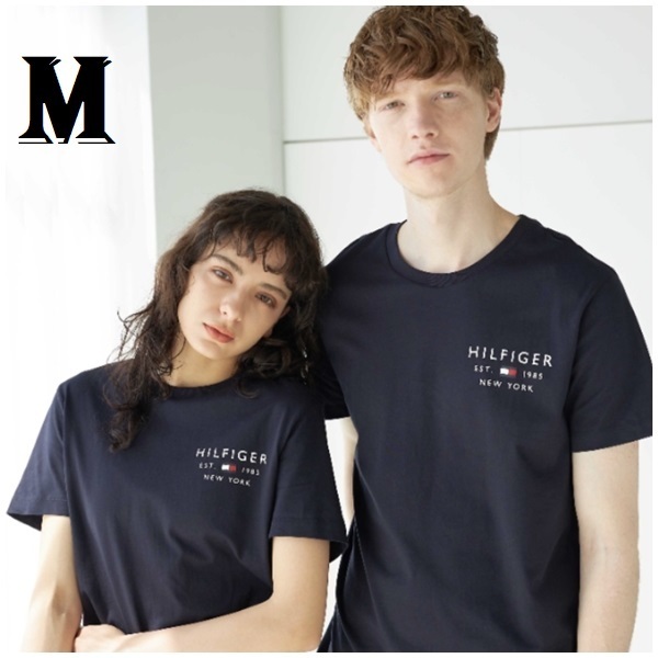 この夏の定番　スモールロゴTシャツ ネイビー Mサイズ　MW30033 TOMMY HILFIGER #ngTOMMY