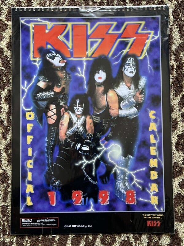 【KISS】キッス ☆ 1998年版カレンダー ☆イギリス輸入品 ☆ 未開封未使用品