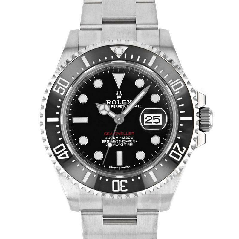 新品 国内正規 ROLEX SEA-DWELLER シードゥエラー 時計 腕時計 ウォッチ 126600 ロレックス ブラック 