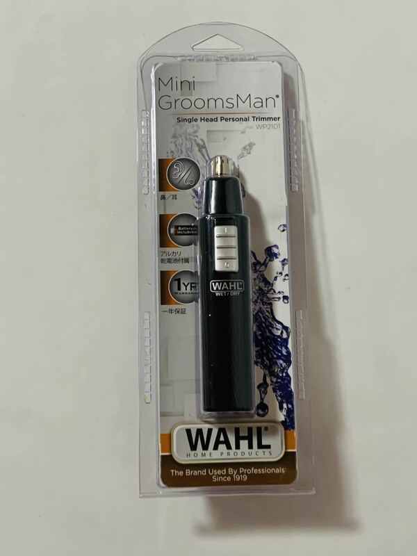 WAHL　日本ウォール　パーソナルトリマー　WP2101　未使用未開封品　耳　鼻　ムダ毛処理　家庭用