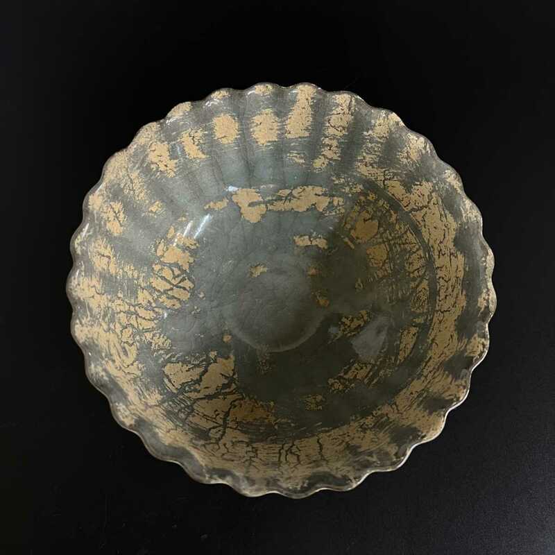 【萬藏】中国 古美術 古玩 南宋 官窯 茶碗 
