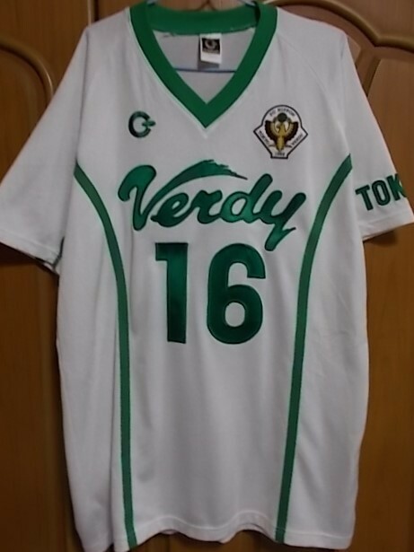 【正規品・古着】東京ヴェルディ（1st）#16ユニフォーム　選手支給品　XOサイズ　男子バレー　Vリーグ